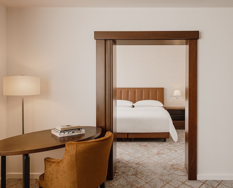 Salon w apartamencie Junior Suite								