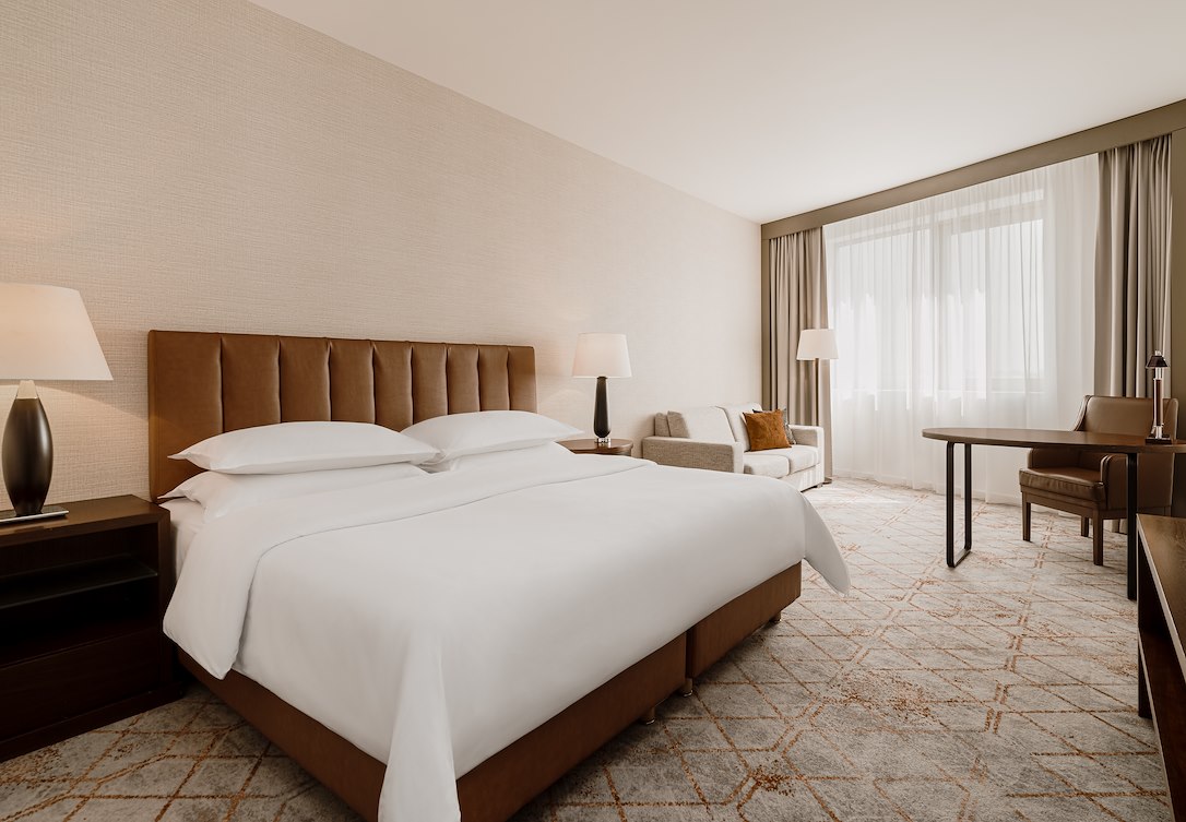 Pokój gościnny z dwoma pojedynczymi łóżkami								